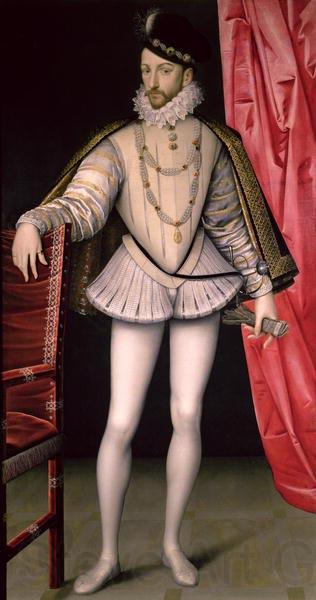 Francois Clouet Portrait of Charles IX of France France oil painting art